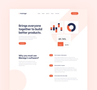 Manage landing page preview